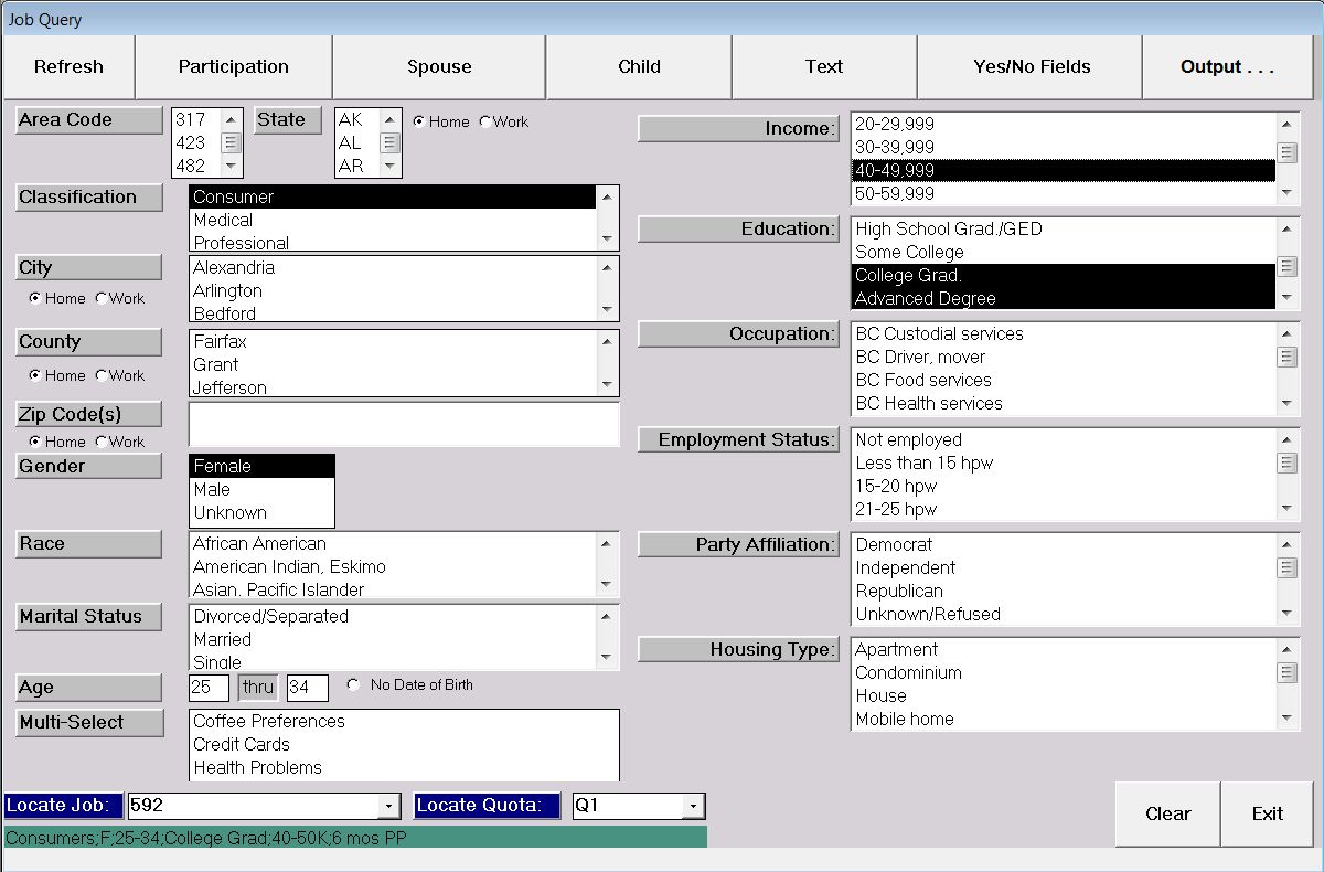 Job Query