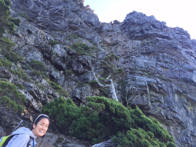 Extreme trepidation before the Sumida climb