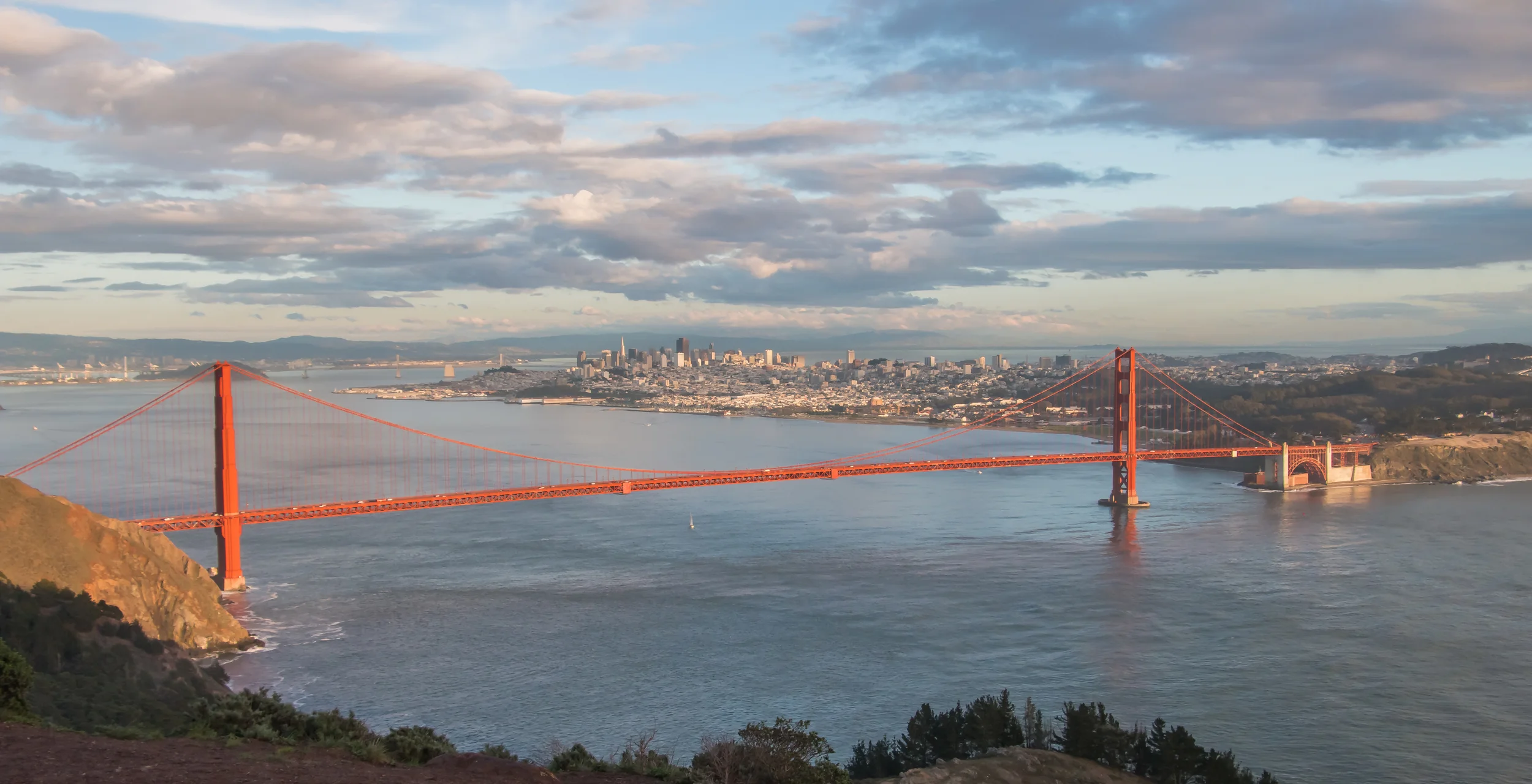 San Francisco before dusk