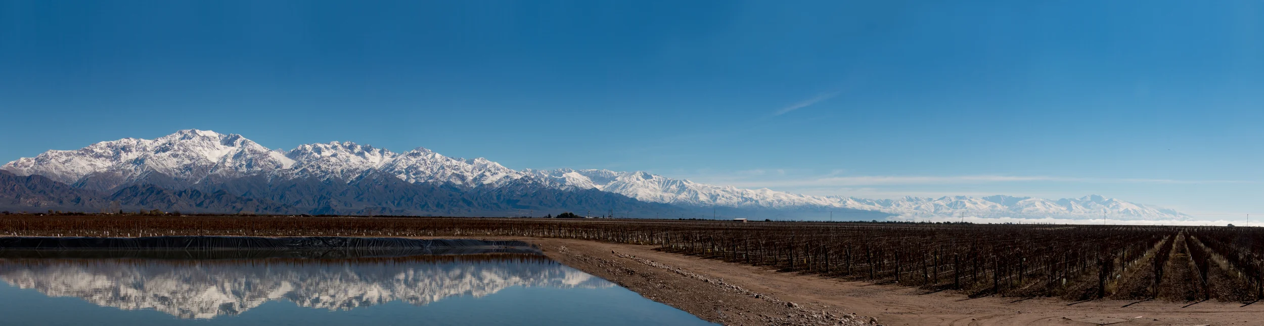 The Andes from O. Fournier Winery - May 2016 