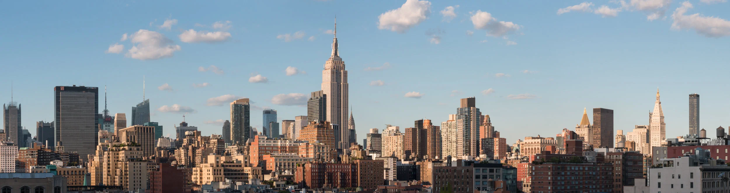 Midtown Manahattan - view from 111 8th Avenue, 2015.