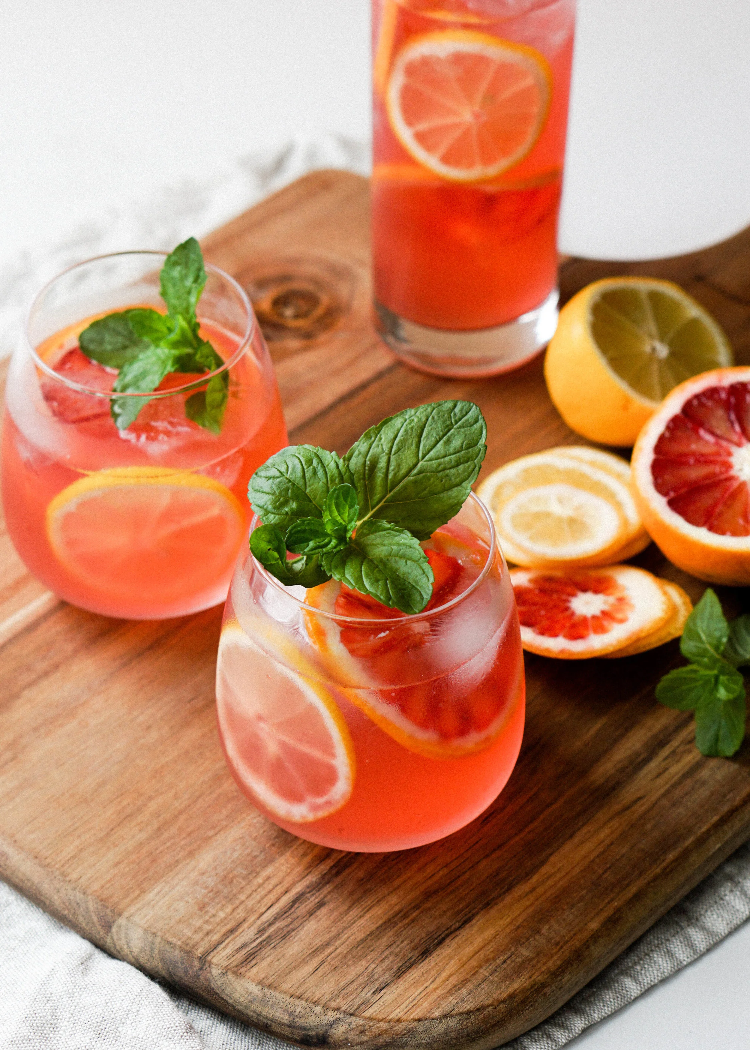 Blood Orange And Mint Lemonade Eat Cho Food