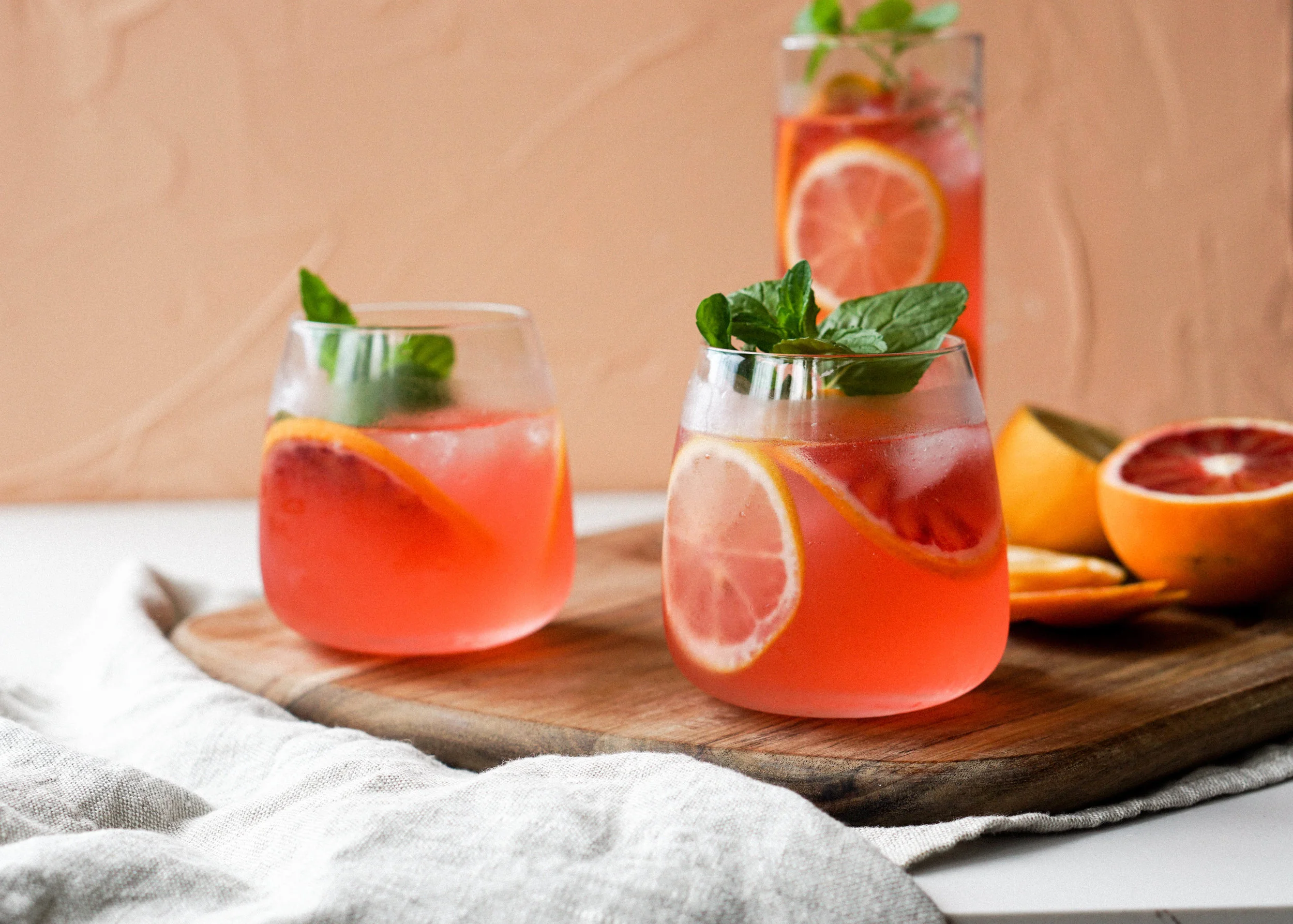 Blood Orange And Mint Lemonade Eat Cho Food