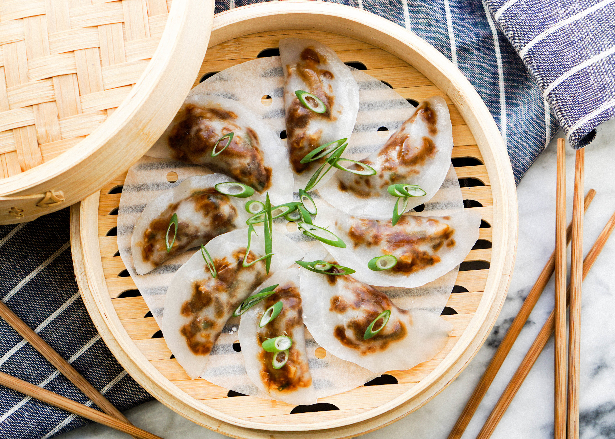 Crystal Mushroom Dumplings Eat Cho Food