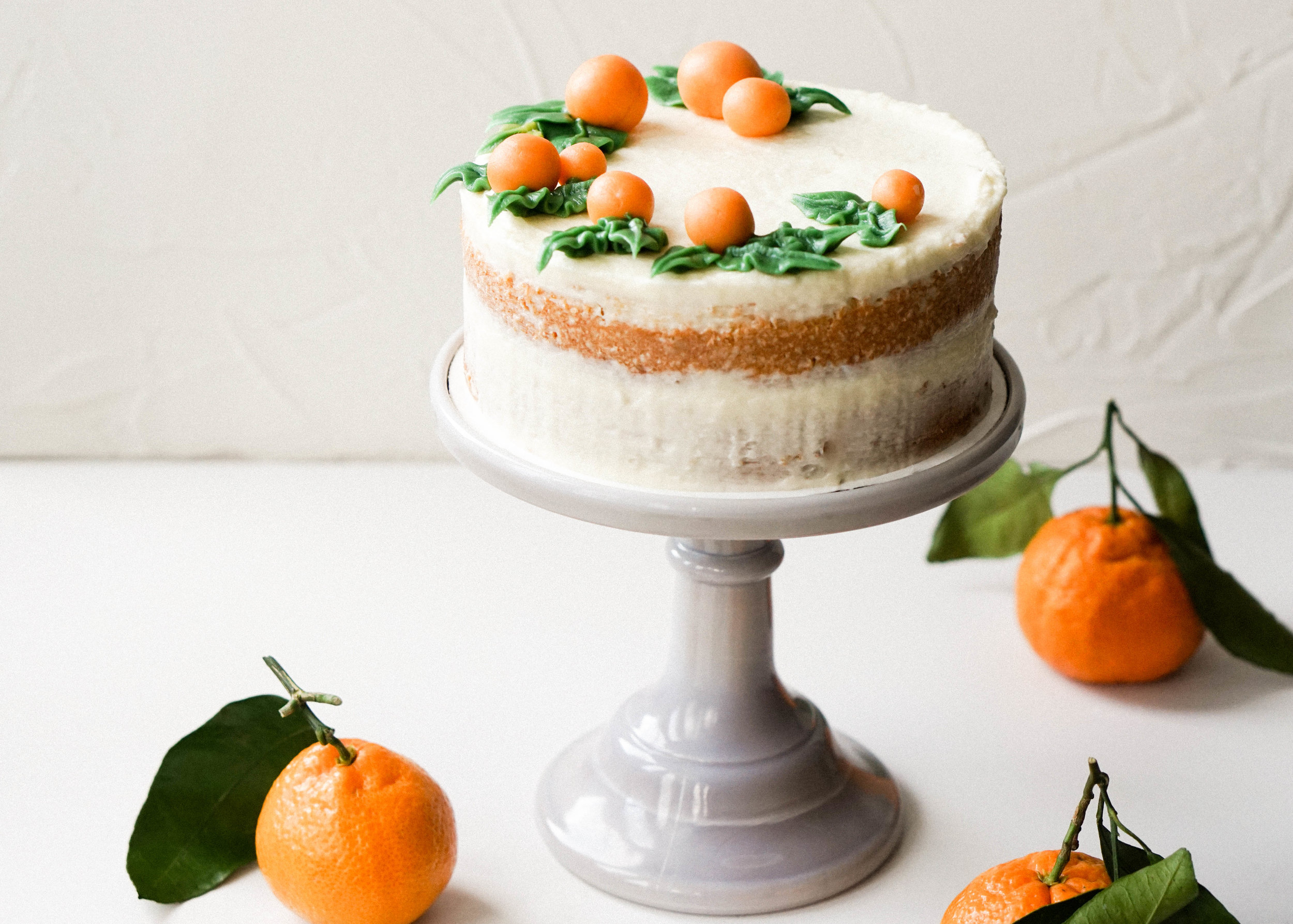 Mini Almond and Satsuma Orange Cake — Eat Cho Food