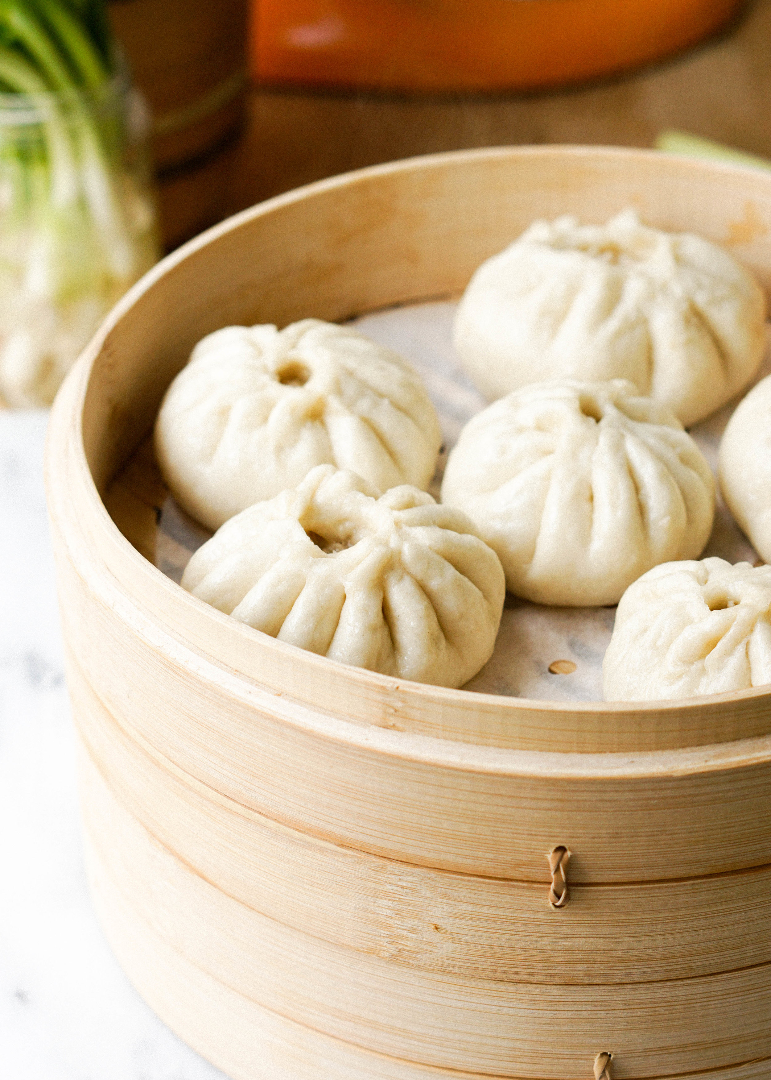Chicken and Leek Steamed Buns — Eat Cho Food