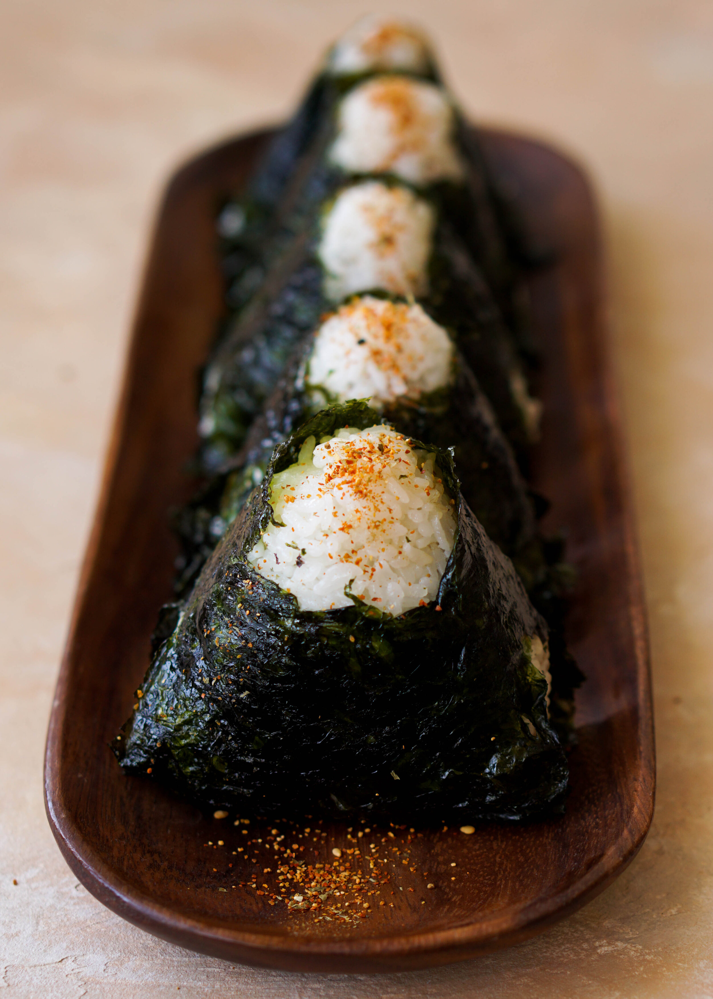 Miso Eggplant Onigiri — Eat Cho Food