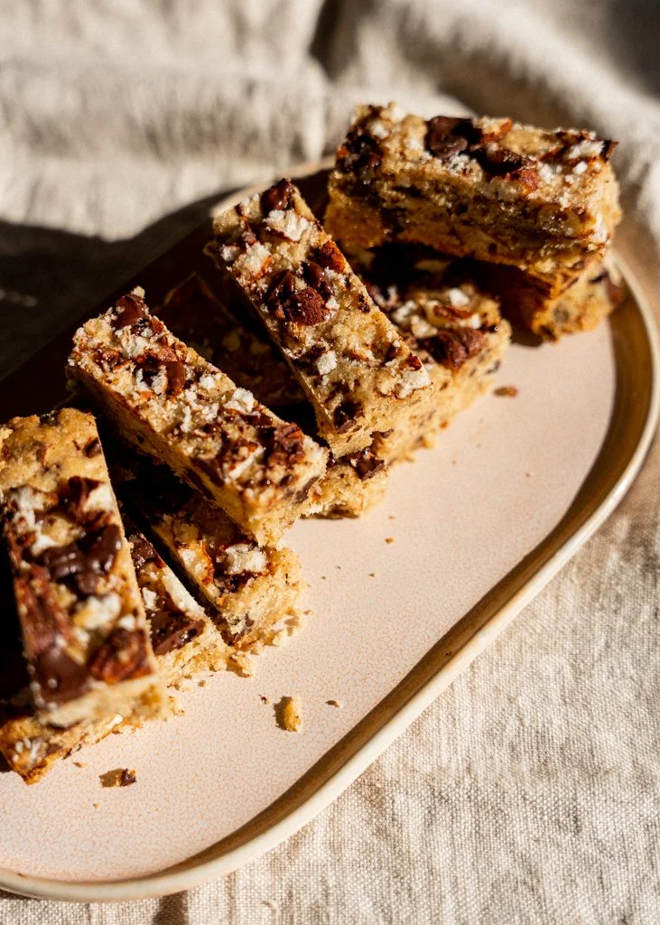 Rice Cracker and Chocolate Shortbread — Eat Cho Food