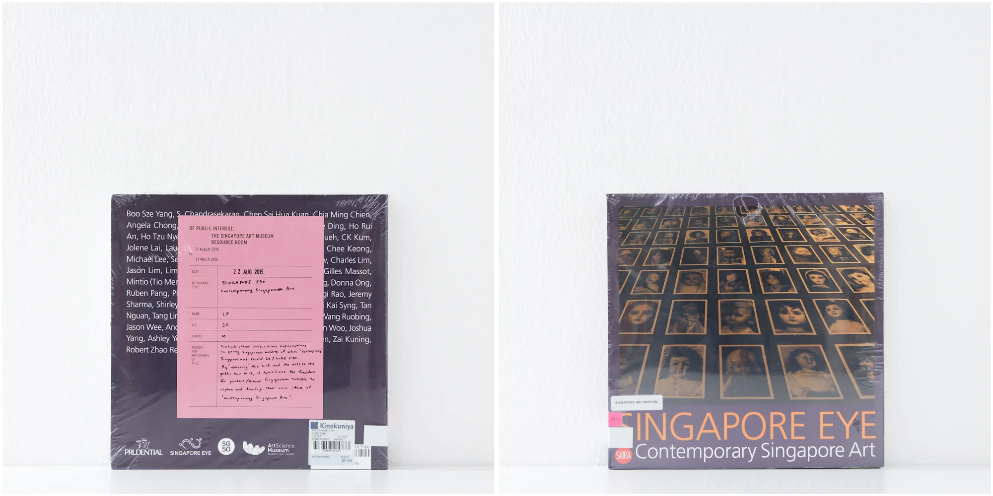 'Singapore Eye, Contemporary Singapore Art', 22/8/15, LP, 20, Male