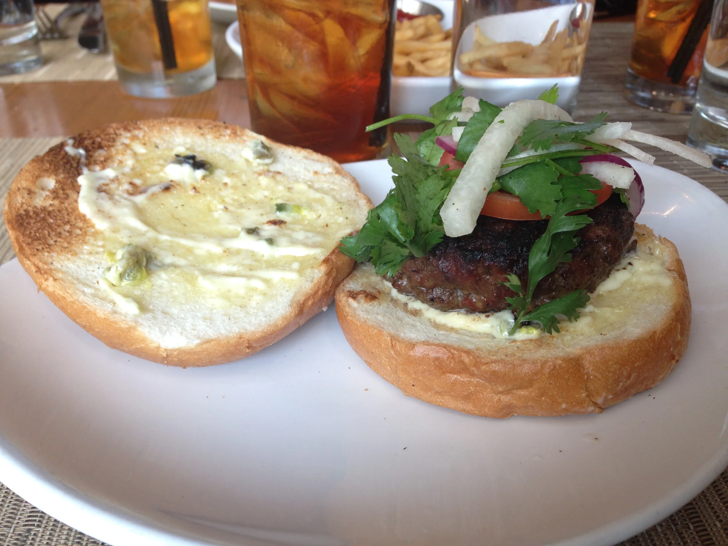 Yucatan Burger - Davis Street Tavern (photo via @kelsey_wilkins)