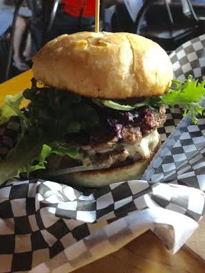 White Owl's Double Lamb Burger