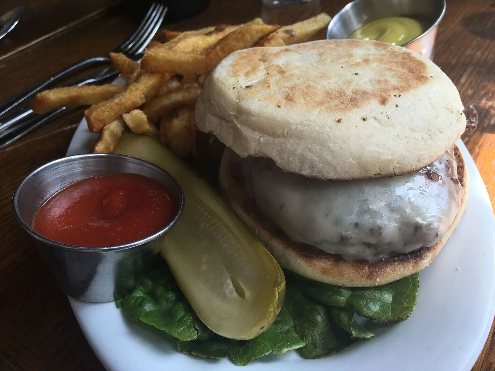 Farm on the Adderley burger.