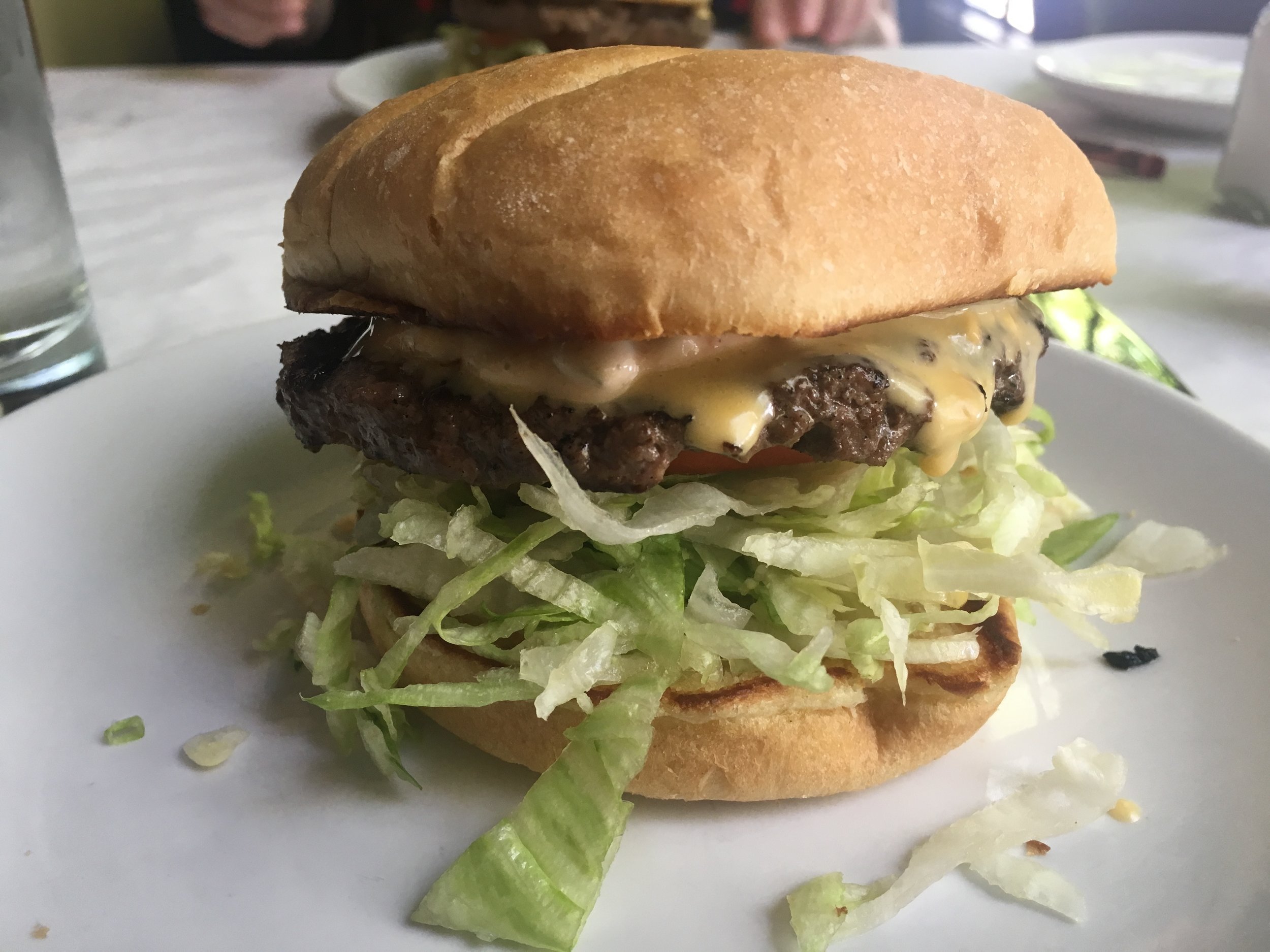 Brix's "Norm's Burger"