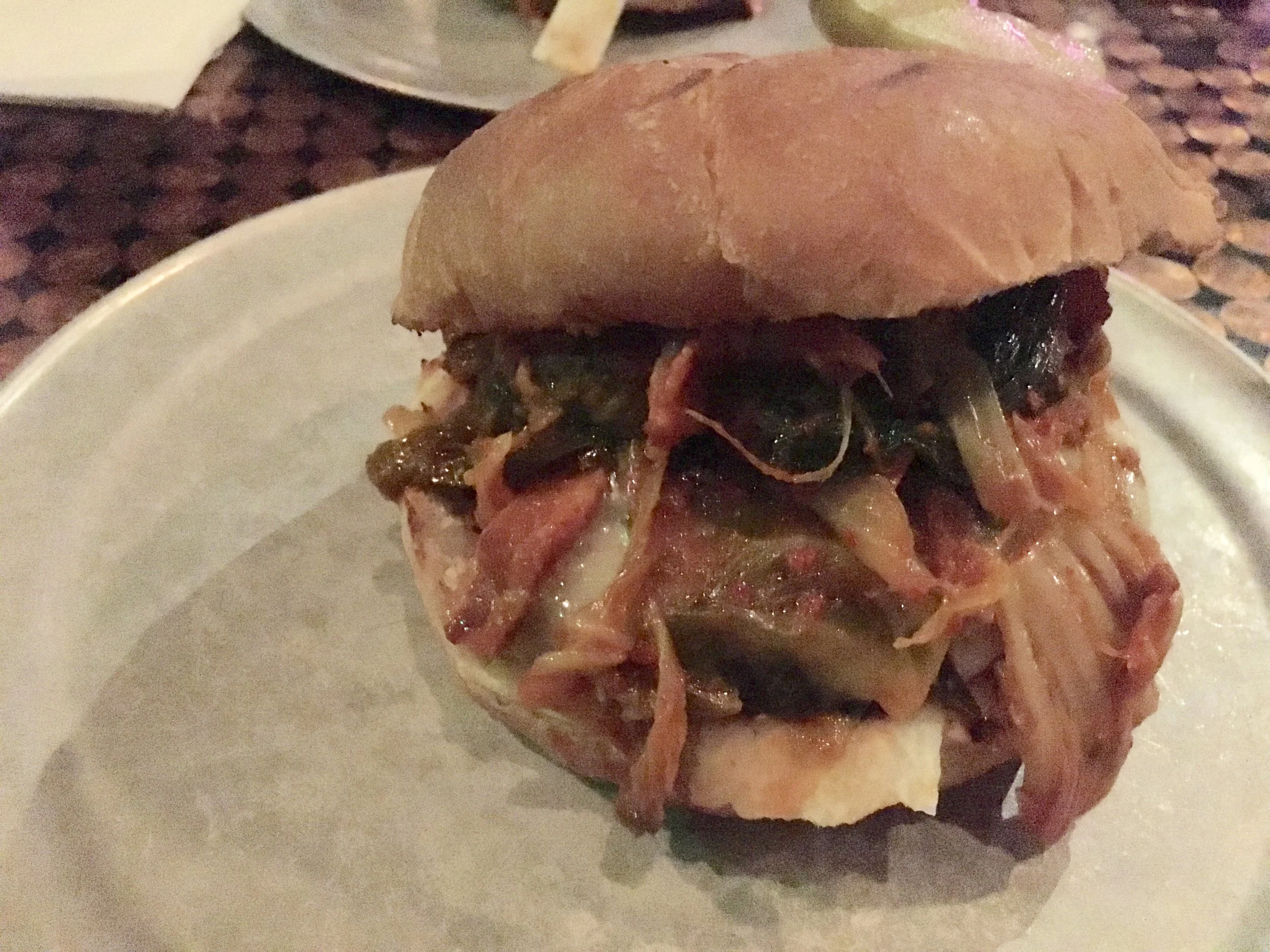 Bar Maven Kimchi Burger