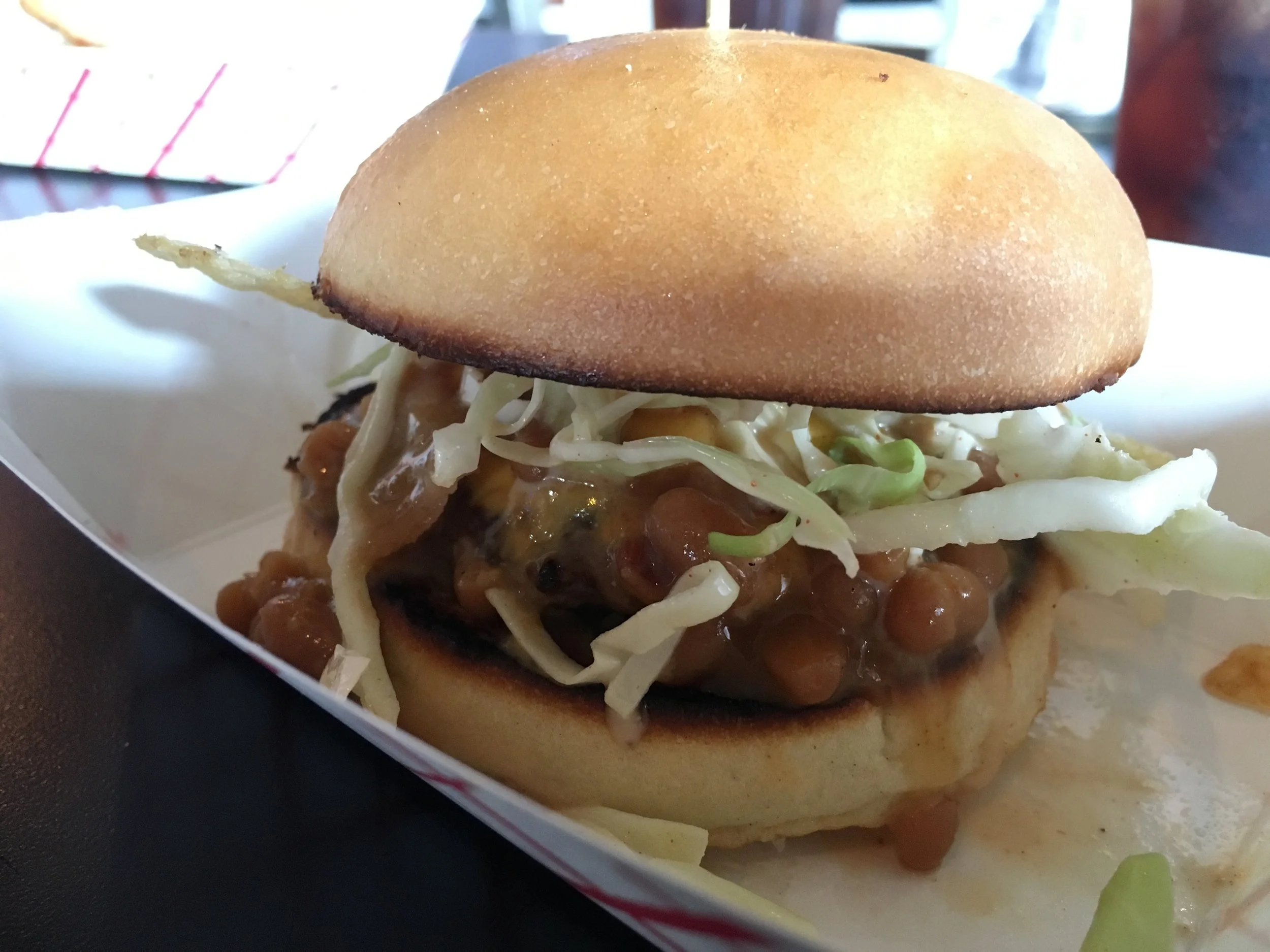 HOME's "Dirty Picnic" burger