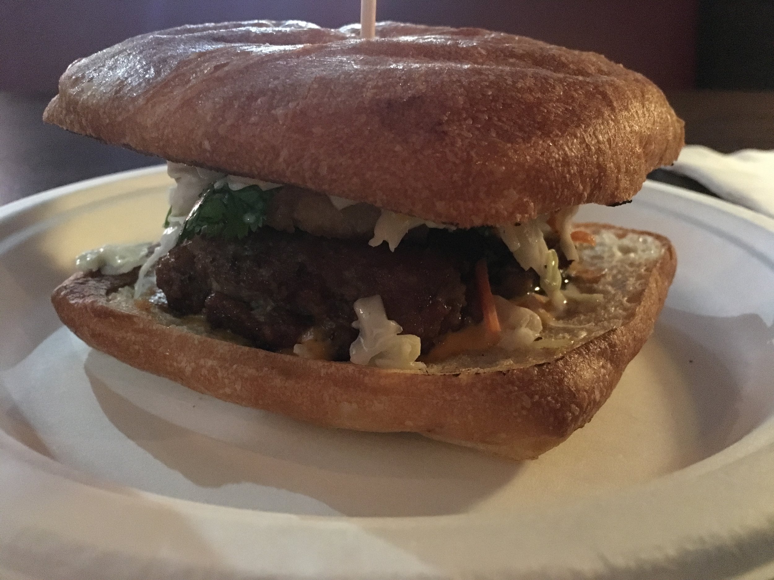 Lightning Will Bar & Grill "Bahn Mi" Burger