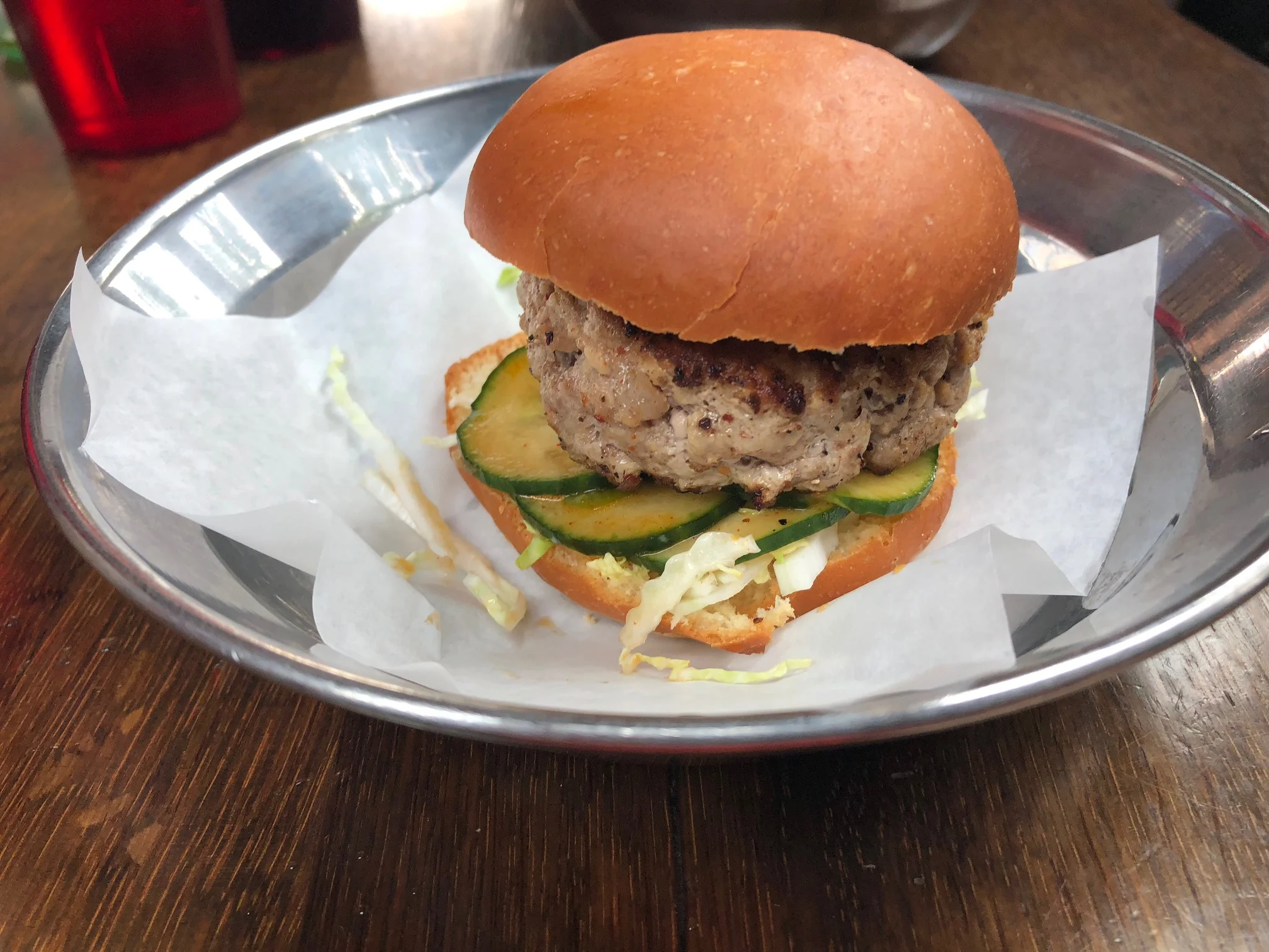 Danwei Canting "Spicy Tails & Trotters Pork Burger"