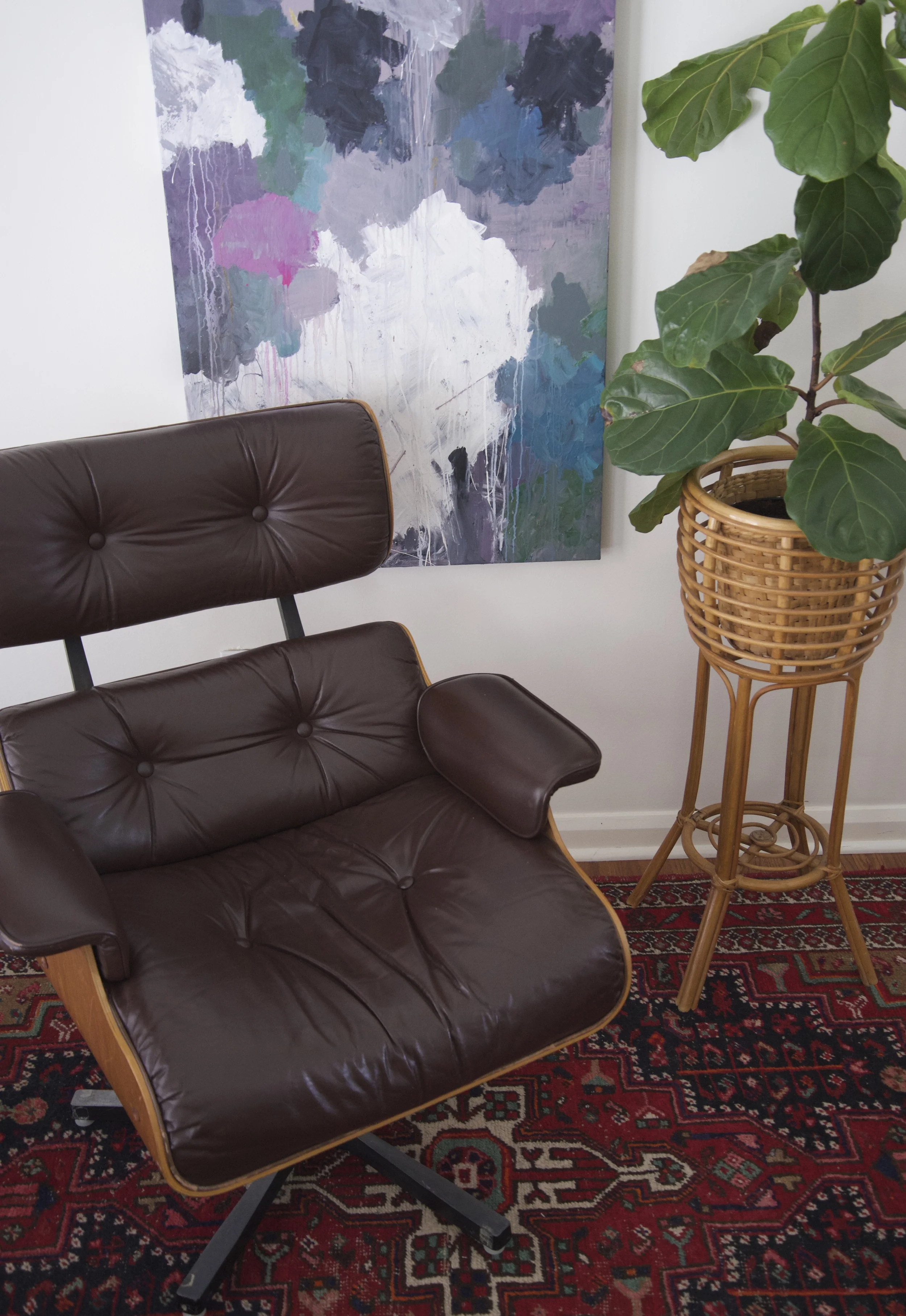 An Eames style replica made in Canada in the 70's