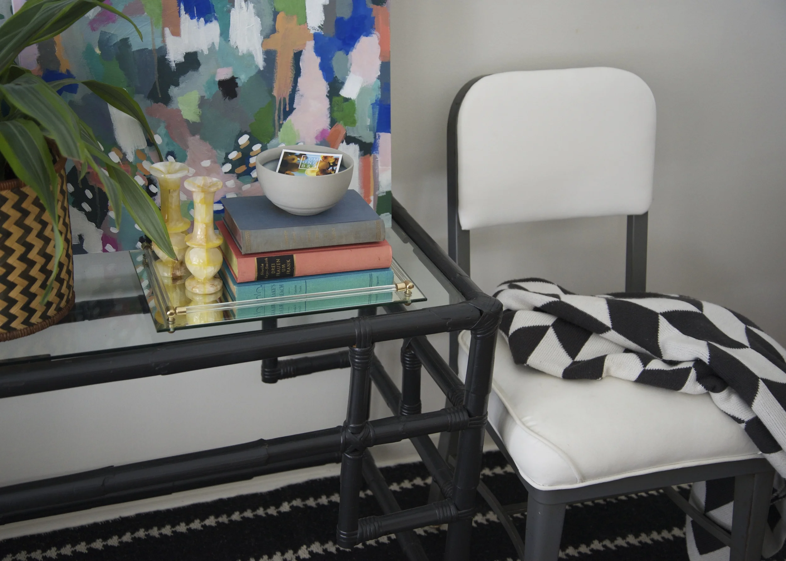 We have two of these Navy Chairs, a classic design.