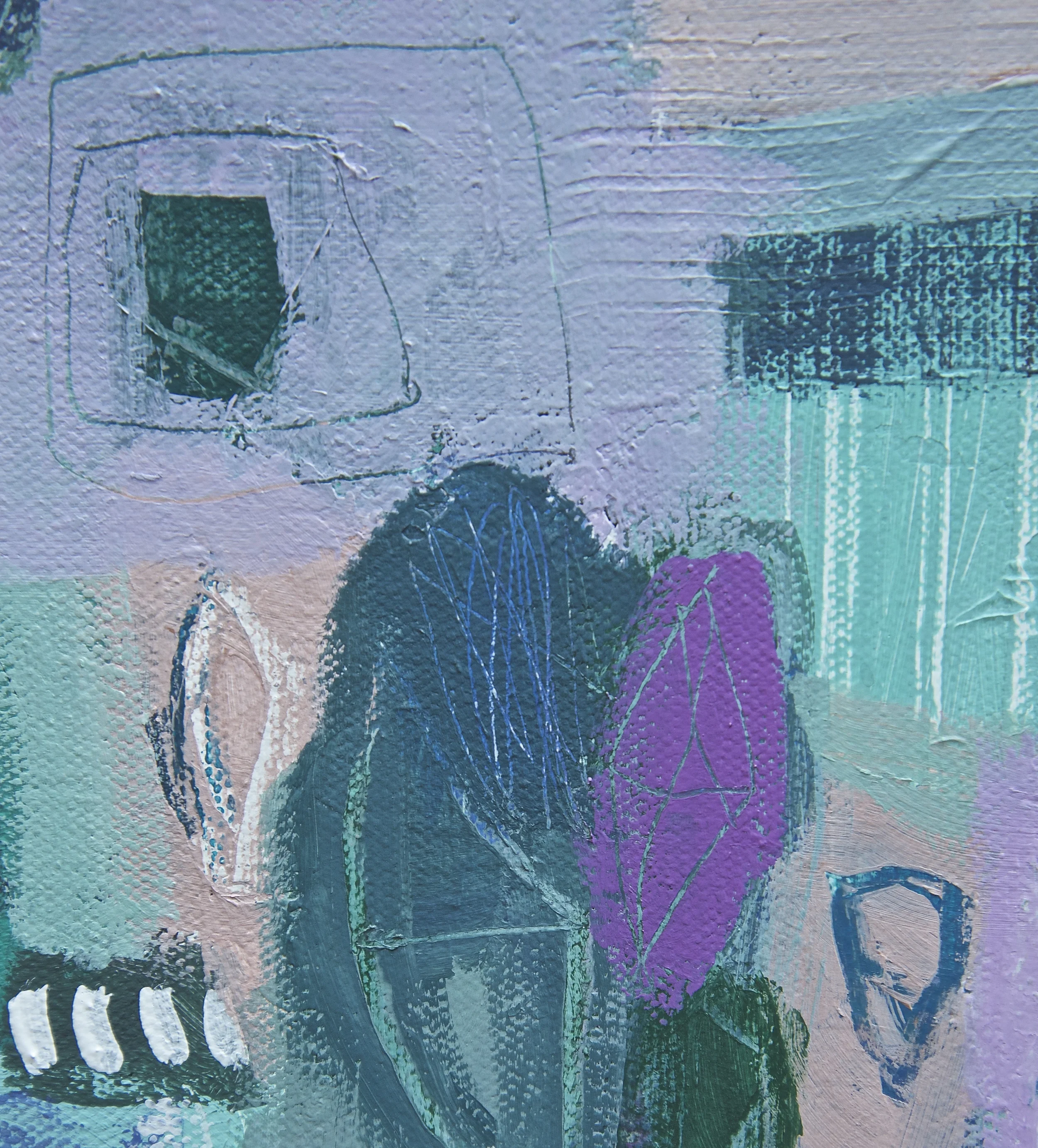 Another detail from a piece which has yet to be named. The diamond shape appears multiple times.