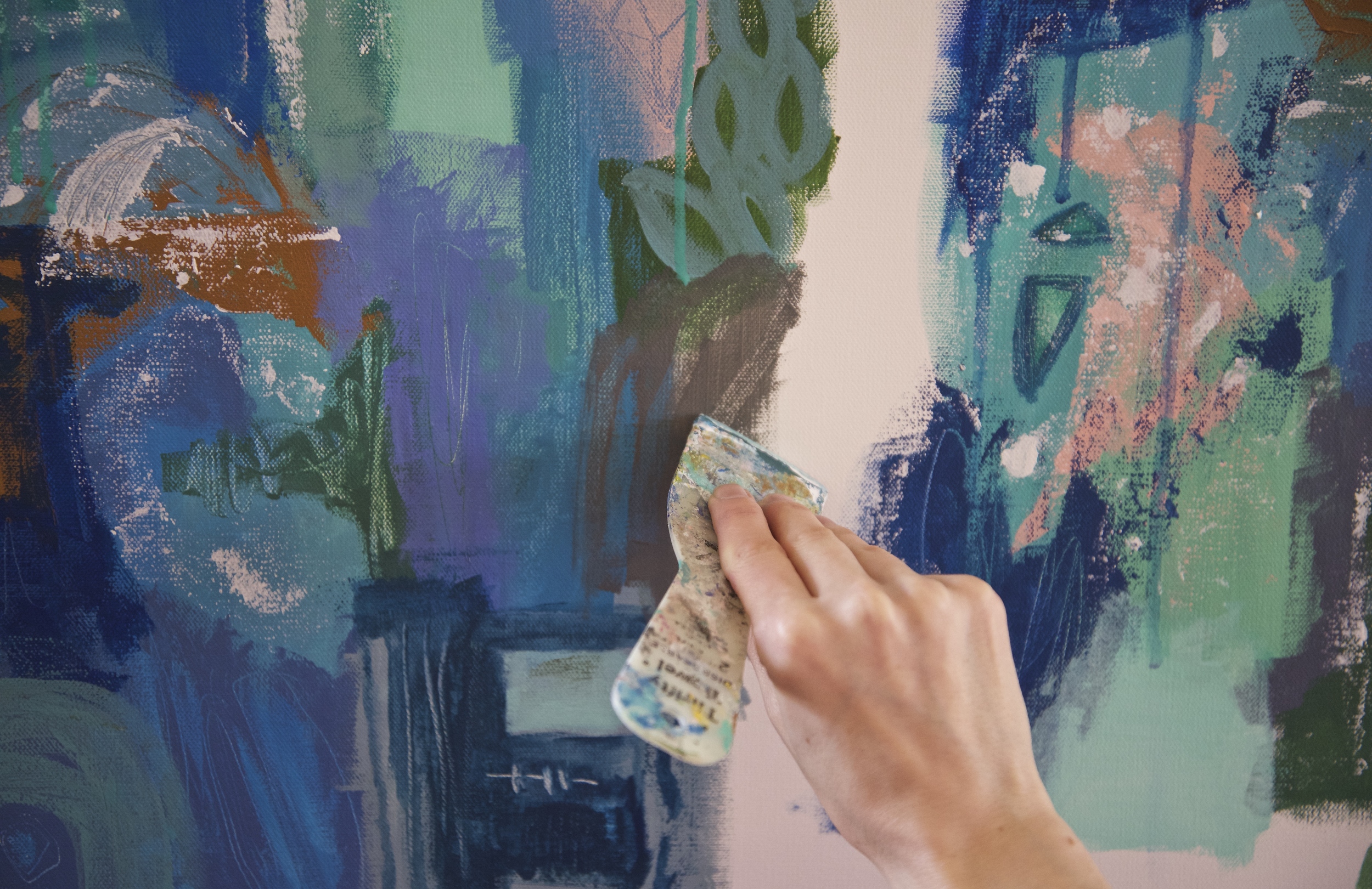 I just finished this painting right before I wrote this post. It has been on my easel all week & feels so good to finally have it complete. In the next few weeks there will be 3 giveaways I am taking part in. Yes I said 3!! If you love my art then start following me on Instagram so you don't miss out on these contests!