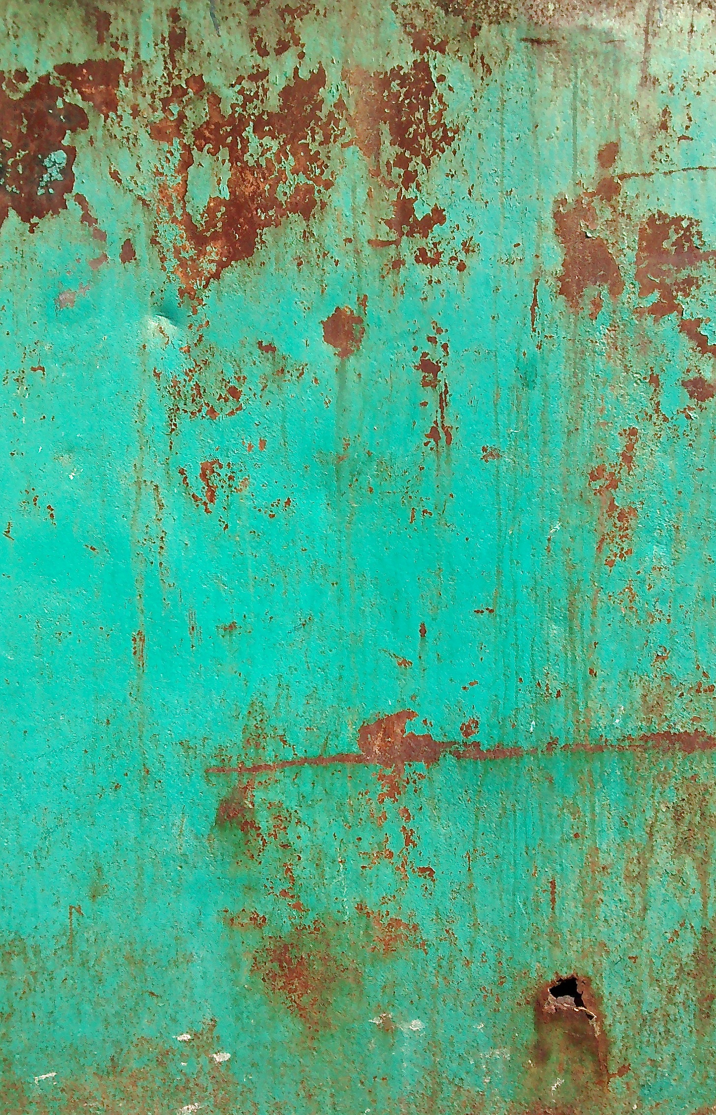 I was doing errands one morning and spotted this large dumpster behind a secondhand shop. I pulled my car into the parking lot and grabbed my phone to take some photos. The old metal reminds me of my trip to Cuba and all the colourful buildings. A man opened the door expecting a donation and found me. I told him I was an artist before he could say anything. Instead of him acting weird his response was "Do you have some photos of your art I can see." This interaction & that dumpster made my morning. It might seem small, but it's the truth!