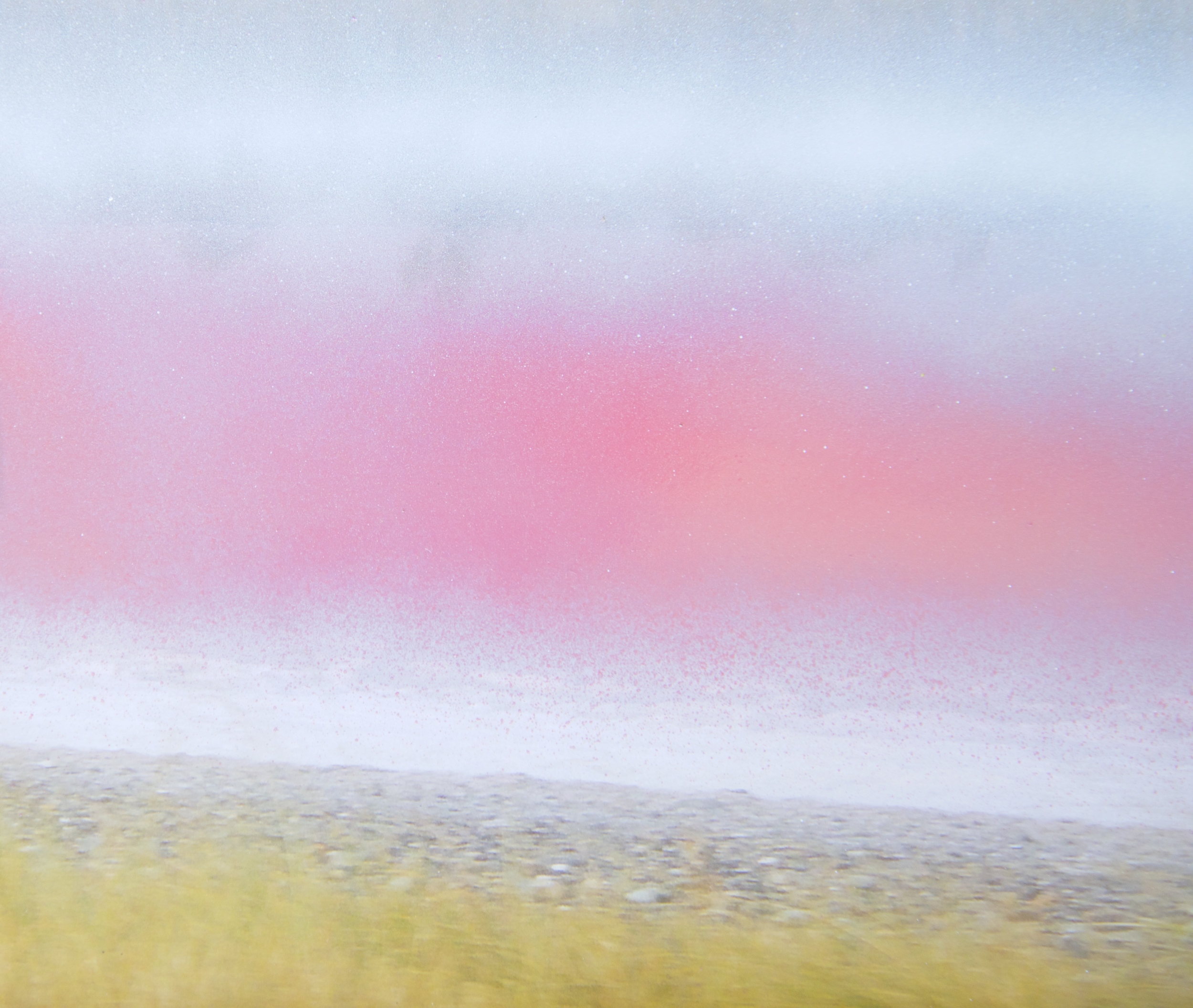 A detail from a work in progress. I can't get away from pink.