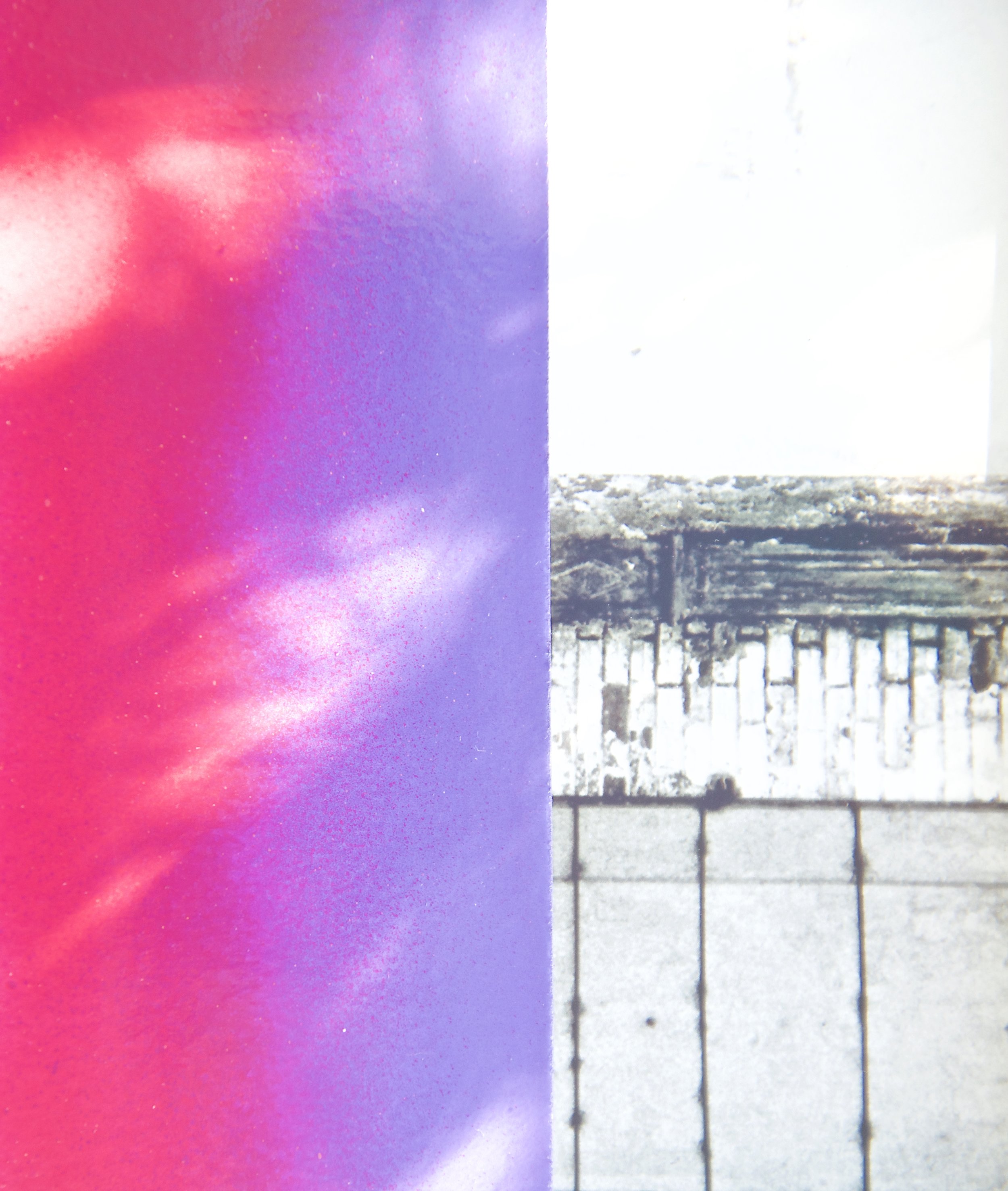 Playing around with spray paint and shadows.