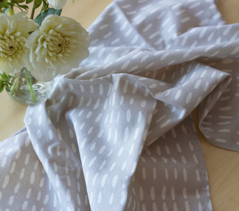 The patterns on Kaiko's textiles are so simple and graphic. These would look amazing in any home.