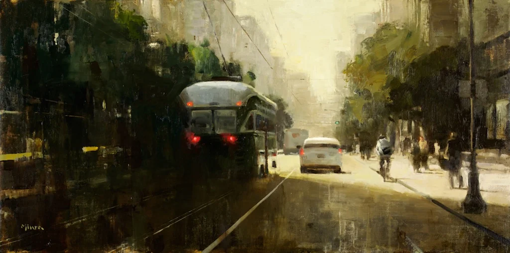 Racing Down Market Street