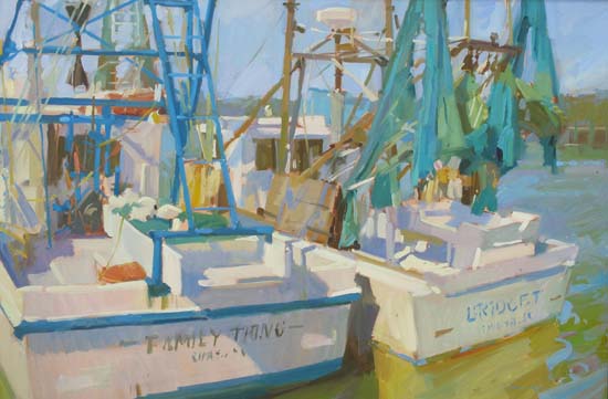 Shrimpers, 24x36