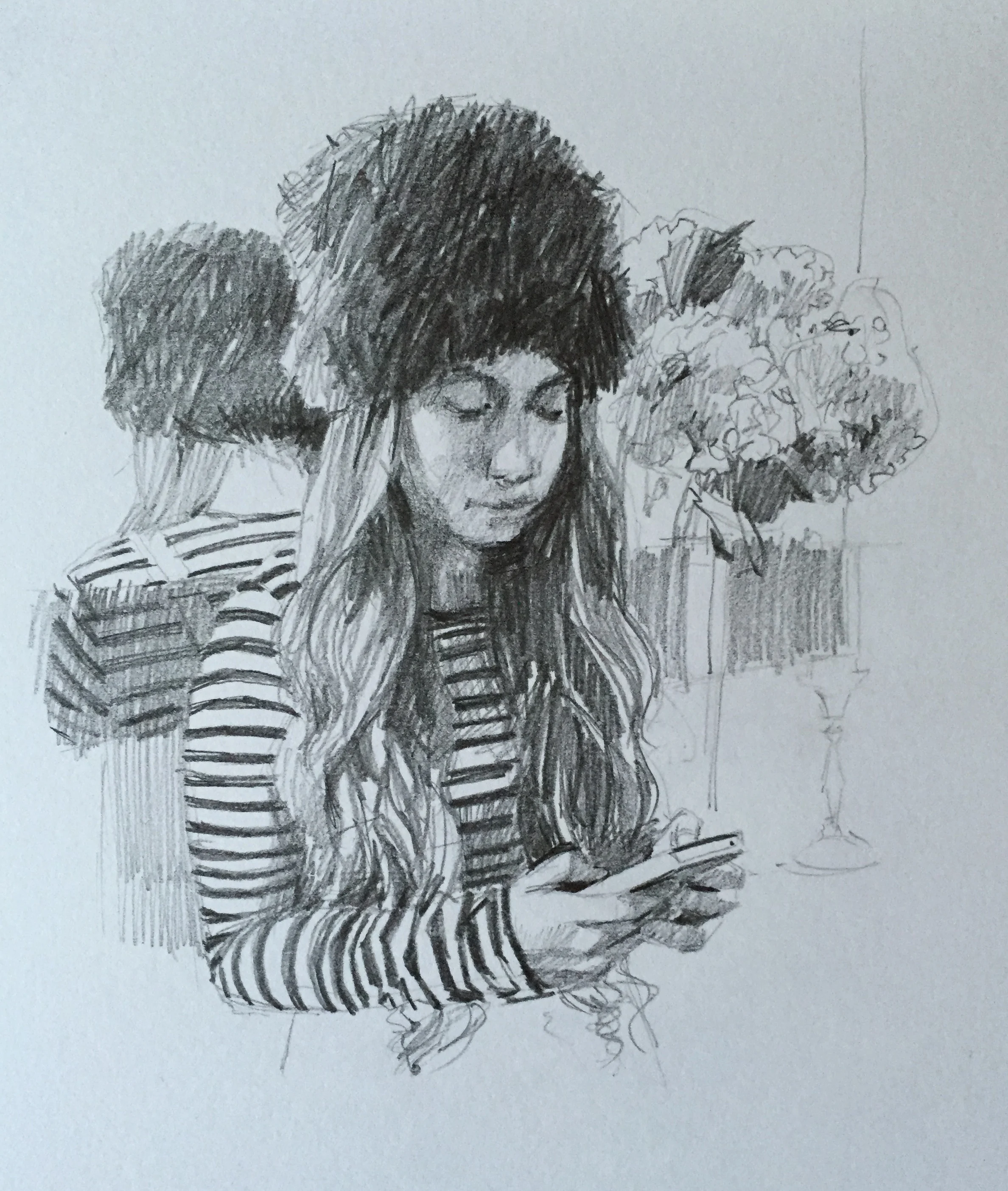 Milly with Black Hat
