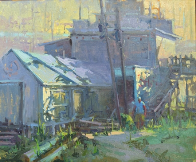 Getting an Early Start by Lori Putnam, 20x24