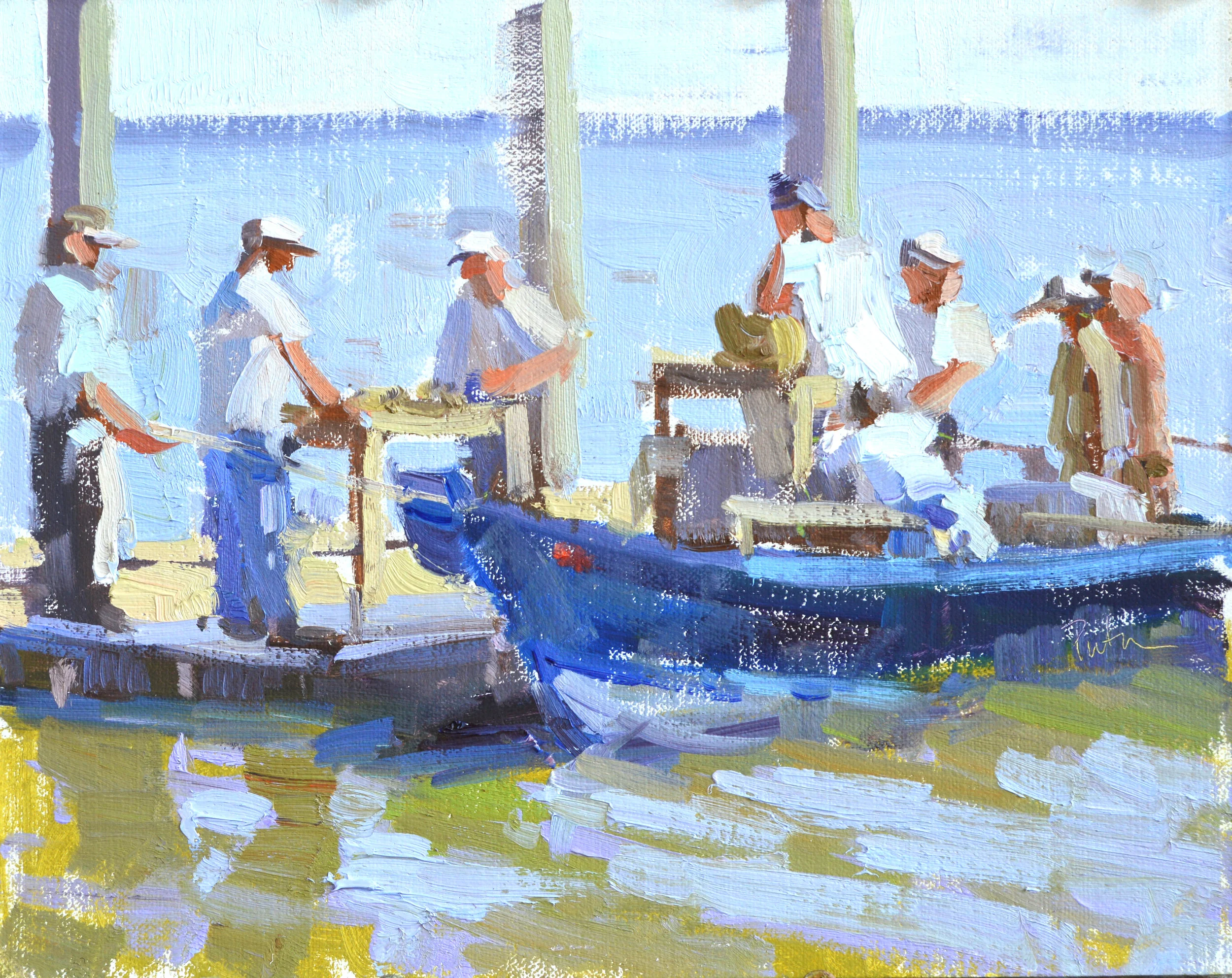“New Measures,” by Lori Putnam, oil, 8 x 10 in. Private collection