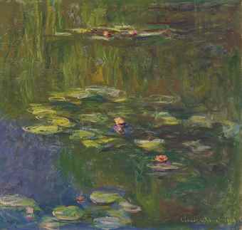 Claude Monet,Le Bassin Aux Nympheas, 1919