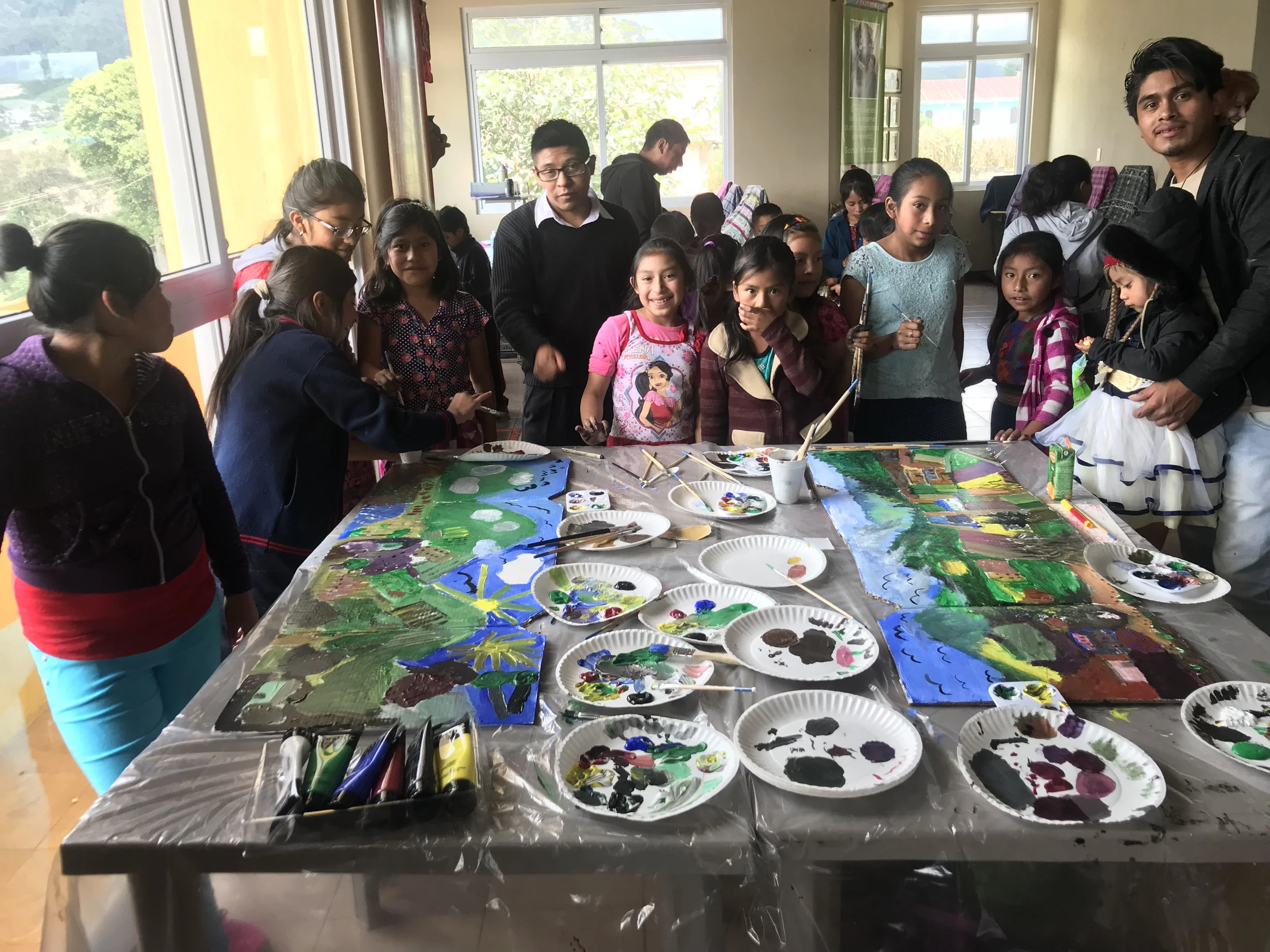 Great job my sweet little artists!