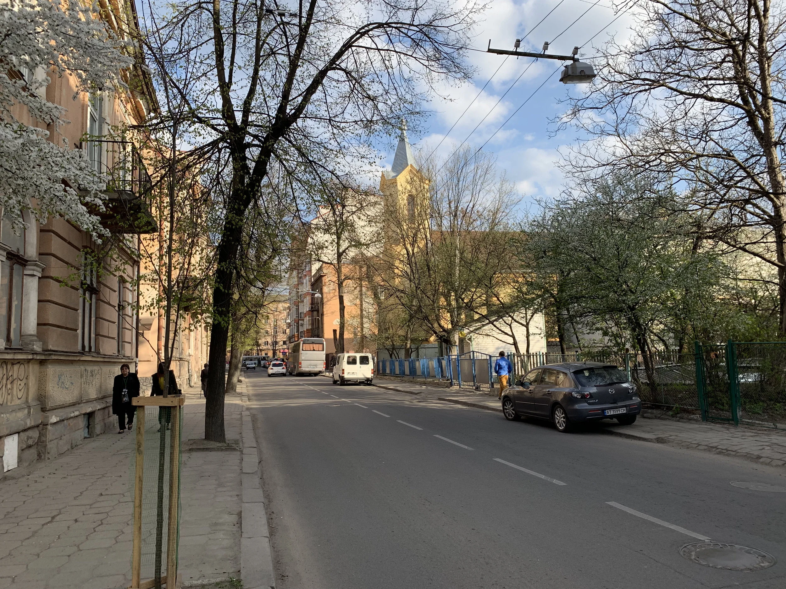 The beautiful city of Ivano-Frankisvk.