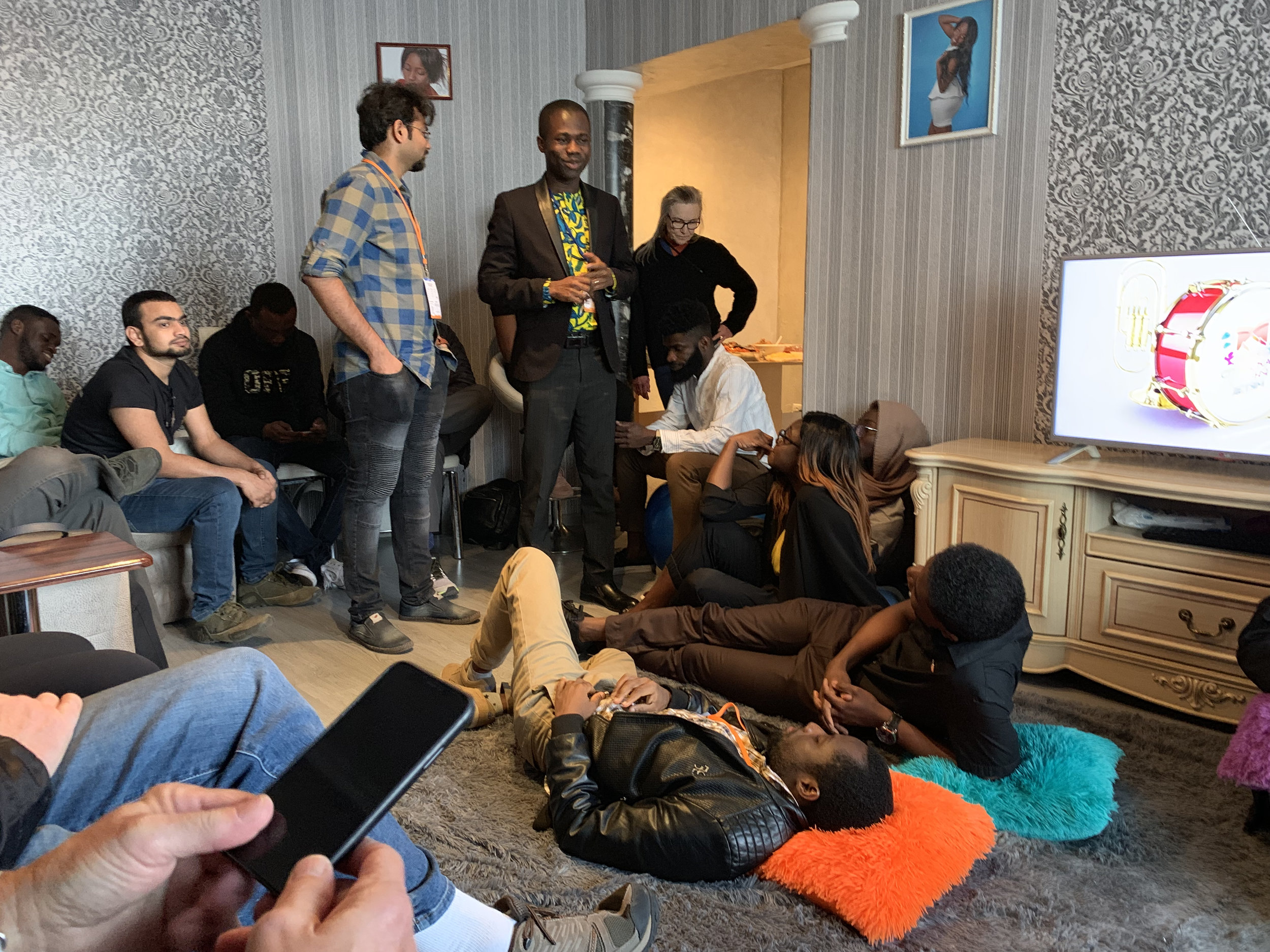 All of these young doctors will return to their own countries once they graduate. They will share their skills, faith, and love. Emmanuel is telling us how grateful he is for all we have done for them. Every person in the room shared what the time together meant. It was so very touching. Team USA decided unanimously that we were the ones who received the most.