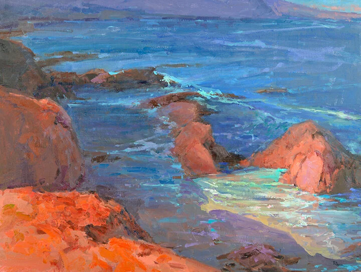 Headlands, 30x40, oil