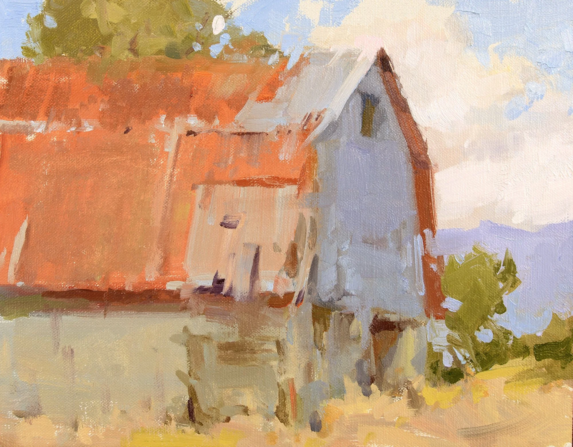 Well Seasoned, 8x10, oil, $2200. Click to inquire.