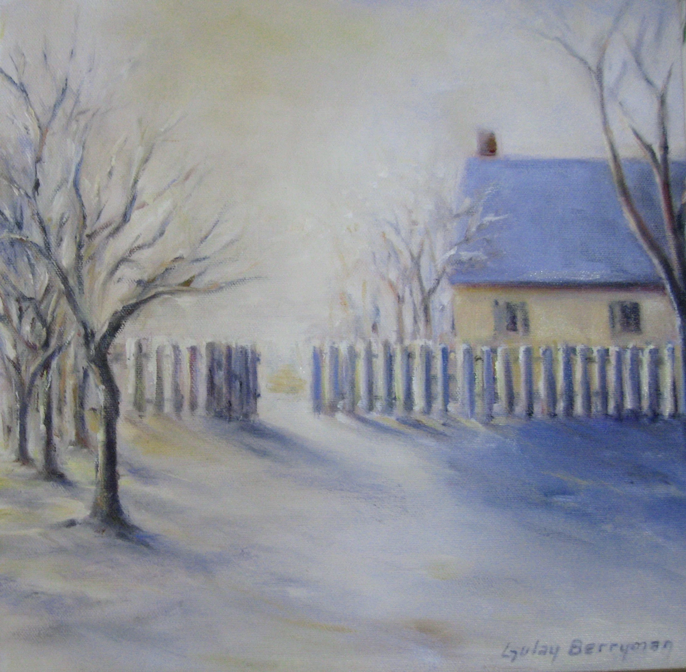 HOLIDAY SALE | Enjoy 15% off all Gulay Berryman Original Art and Williamsburg Winter Reproductions
