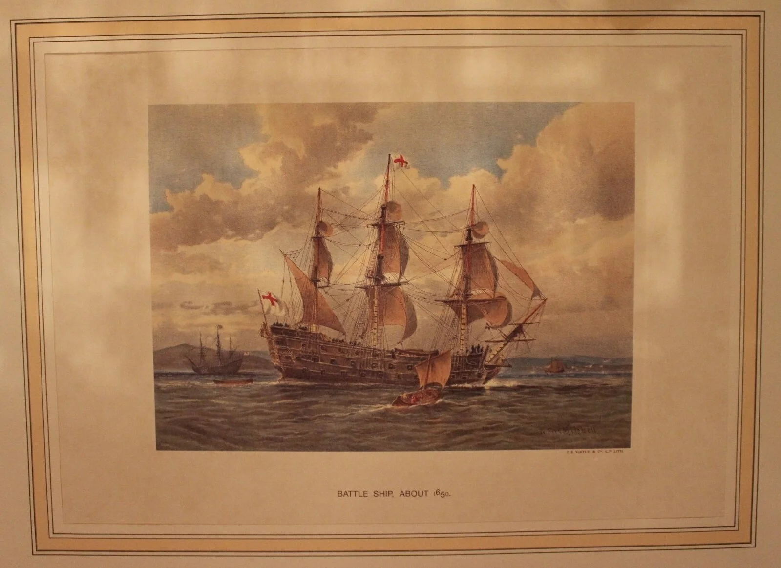 Battle Ship, About 1650