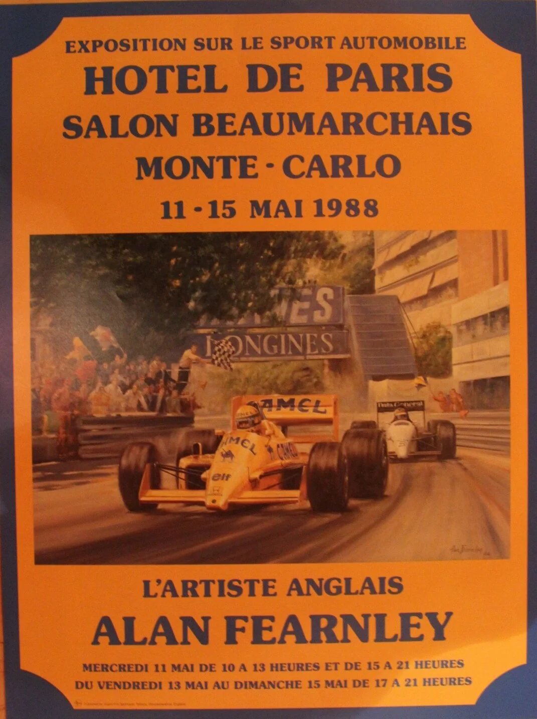Fearnley, Alan - 1988 Monaco Art Exhibit Poster - �75.00.JPG