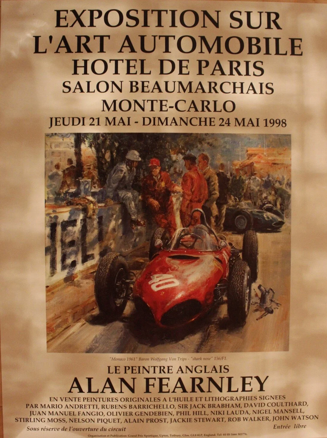 Fearnley, Alan - 1998 Monaco Art Exhibit Poster - �75.00.JPG