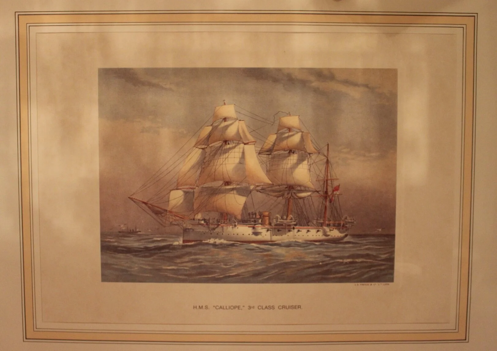 HMS Calliope, 3rd Class Cruiser - �60.00.JPG