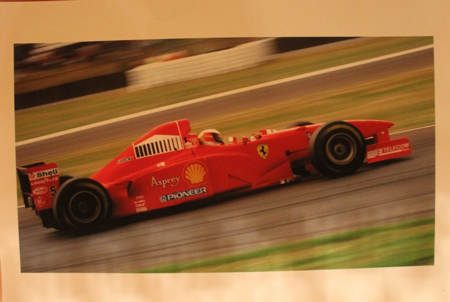 Michael Schumacher (Ferrari) - Archival Photo - �35.00.JPG