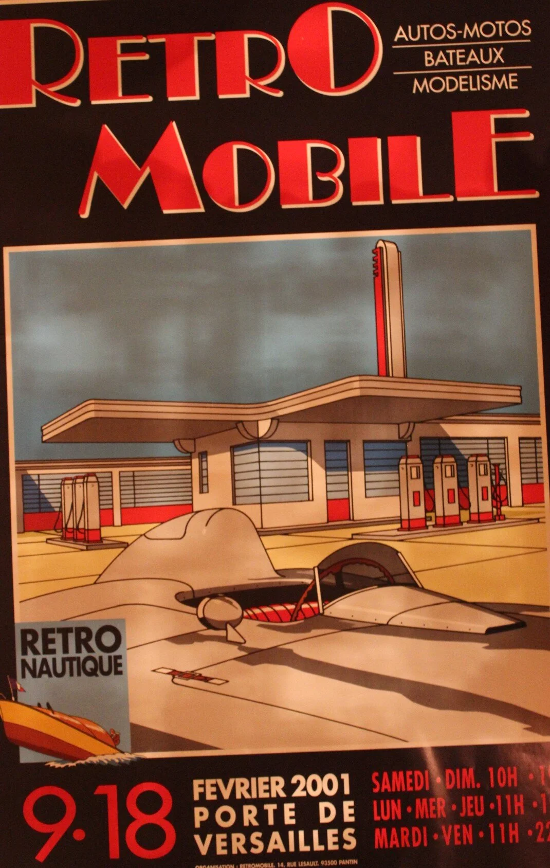Retromobile 2001 Event Poster - �75.00.JPG