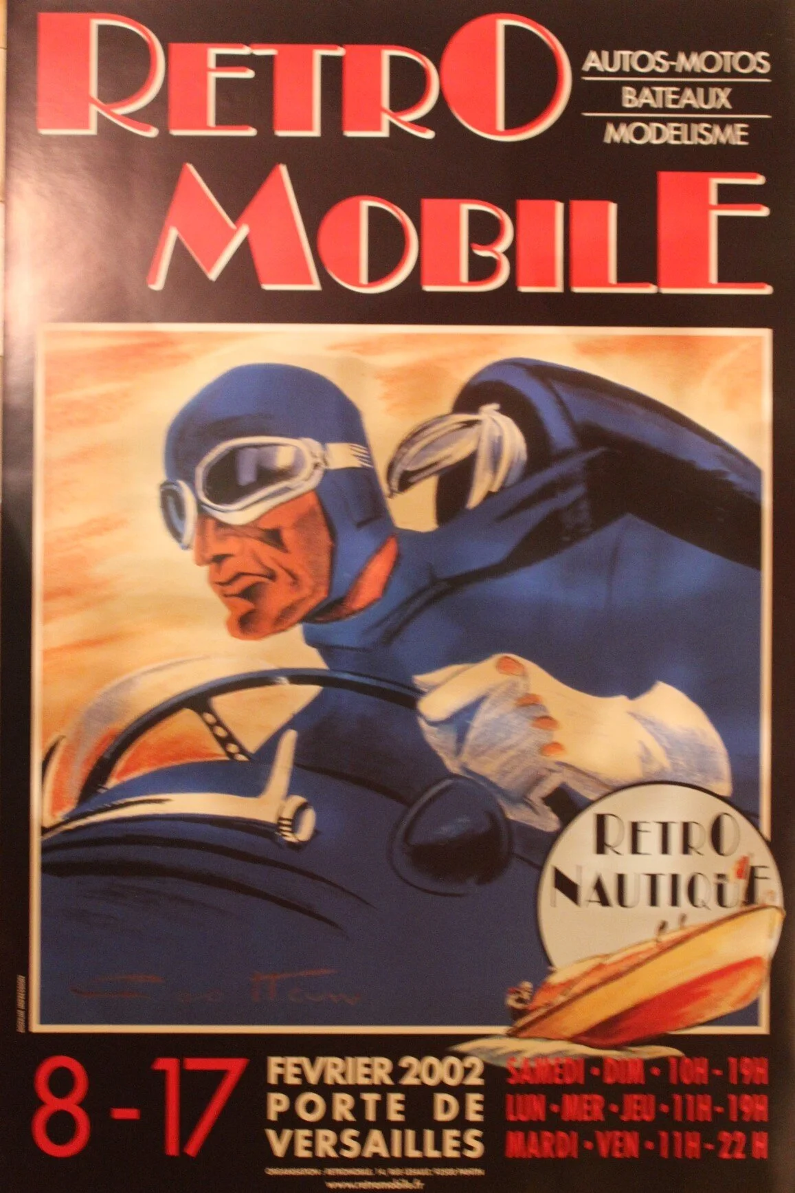 Retromobile 2002 Event Poster - �75.00.JPG
