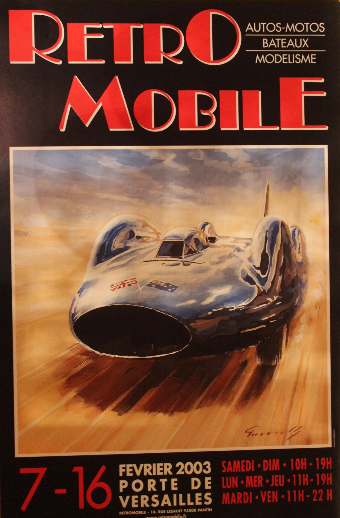 Retromobile 2003 Event Poster - �75.00.JPG
