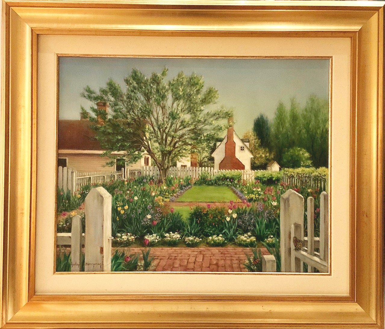 Springtime in Williamsburg - Framed